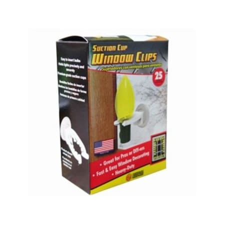 Adams Suction Cup Window Decorating Clip 251251